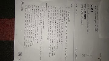 Class 10th science question paper 2019 mp board