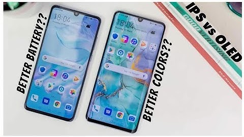 IPS vs AMOLED: AMOLED saves more battery? Better colour?|Tech tips guys|#displaycomparison