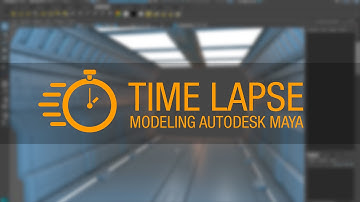 Modeling Autodesk Maya Modular - Sci-fi for Game - Time Lapse