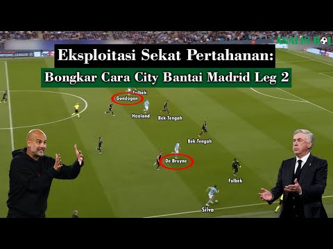 Analisis Manchester City Vs Real Madrid 4-0 | Leg 2 Semifinal UCL Liga Champions 2022/2023