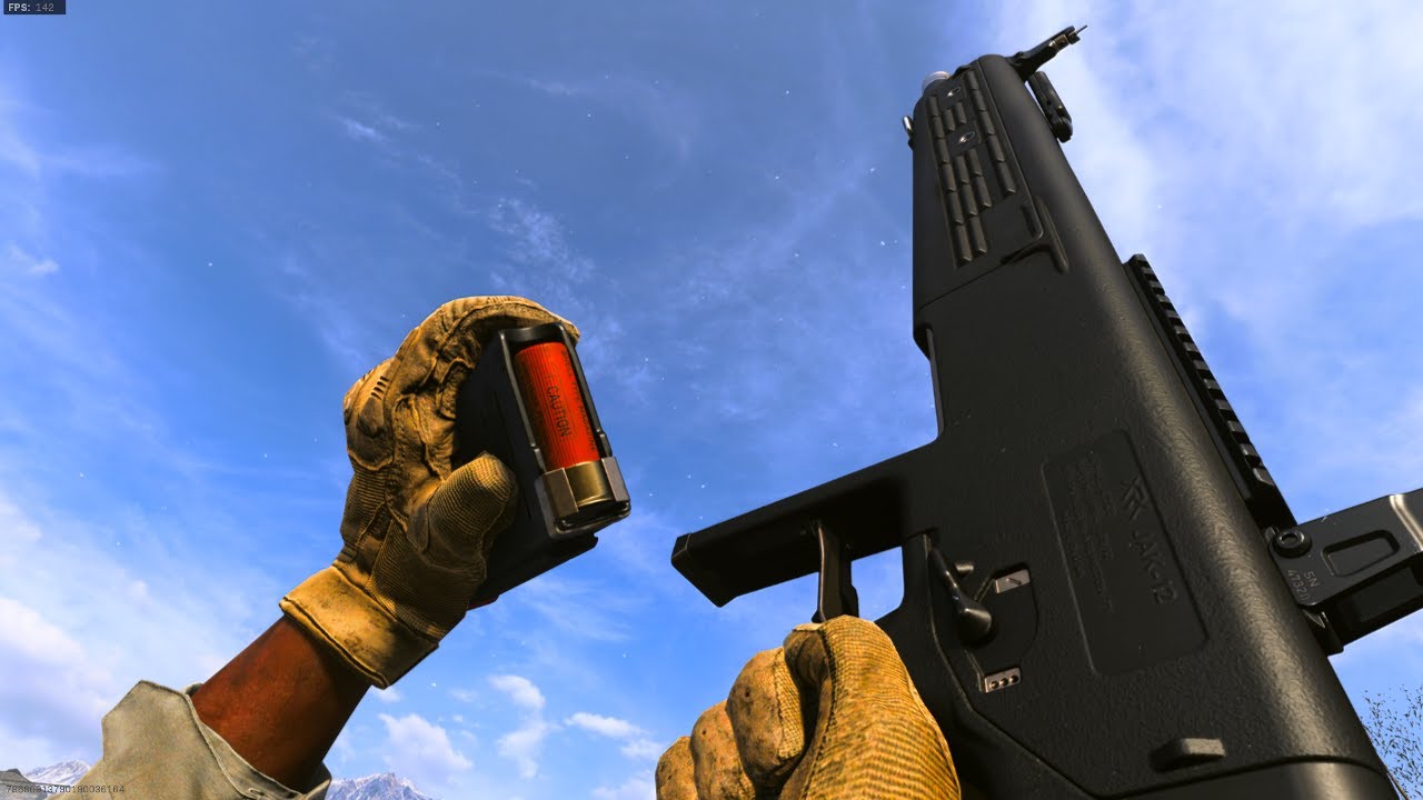 Modern Warfare: Season 6 Weapons | AA-12 (JAK-12) Shotgun Weapon Inspection + Sounds