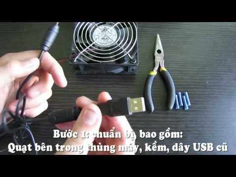 Video: Quạt USB: Quạt Mini Di động để Bàn Có đầu Nối USB Và đồng Hồ, Cách Tạo Thiết Bị Bằng Tay Của Chính Bạn