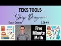 TEKS Tools Strip Diagram: Equal Groups (5.3B #3)