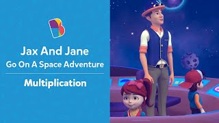 Jax And Jane Learn Multiplication On Their Space Adventure! | Multiplication | BYJU'S - Maths screenshot 4