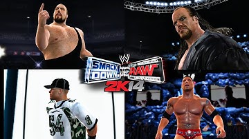 WWE 2K14 Ruthless Aggression Save / Big Show and John Cena Vs The Undertaker and Batista (Smackdown)
