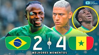 SADIO MANÉ DESTROYED THE BRAZIL TEAM WITH A BEAUTIFUL GOAL