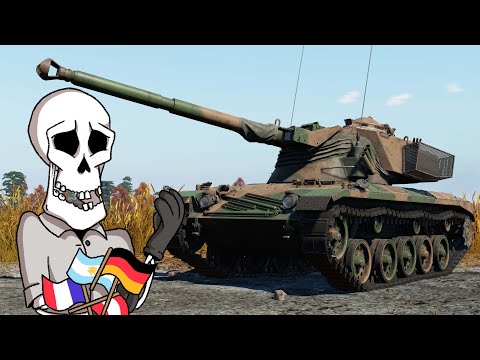 4 COUNTRIES 1 TANK - JaPz.K A2 in War Thunder - OddBawZ