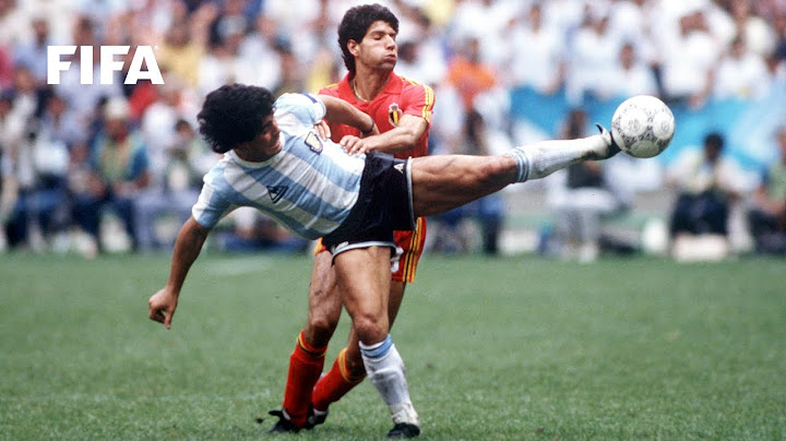 Argentina 2-0 Belgium | 1986 FIFA World Cup | Match Highlights