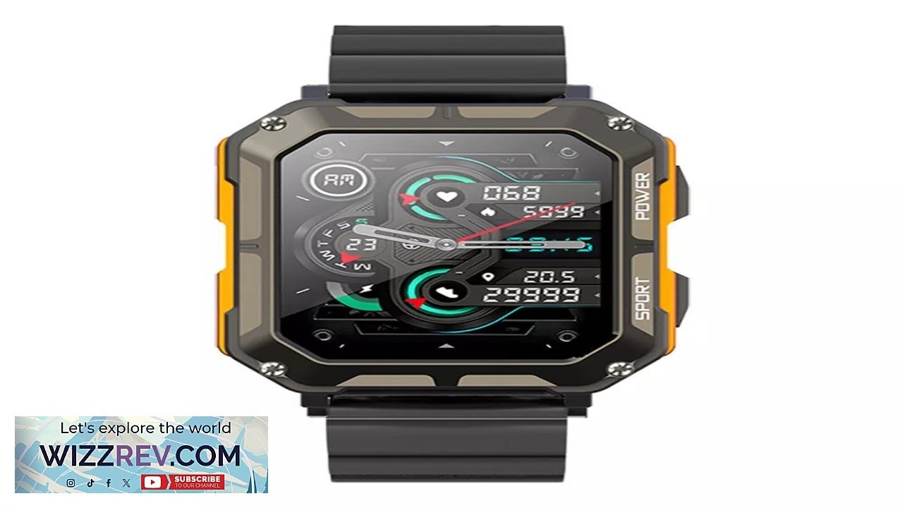 Njord Gear Indestructible Smartwatch Rugged Tactical Smartwatch with HeartRate~ eBay Review