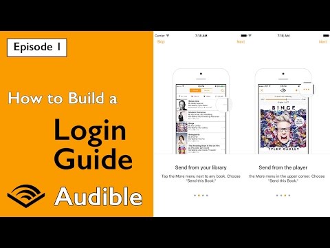 Swift: Audible - How to Build a Login Guide (Ep 1)