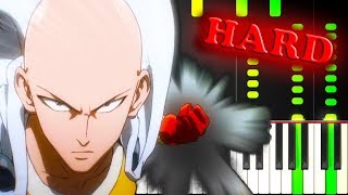 Video thumbnail of "ONE PUNCH MAN - OPENING SONG - Piano Tutorial"