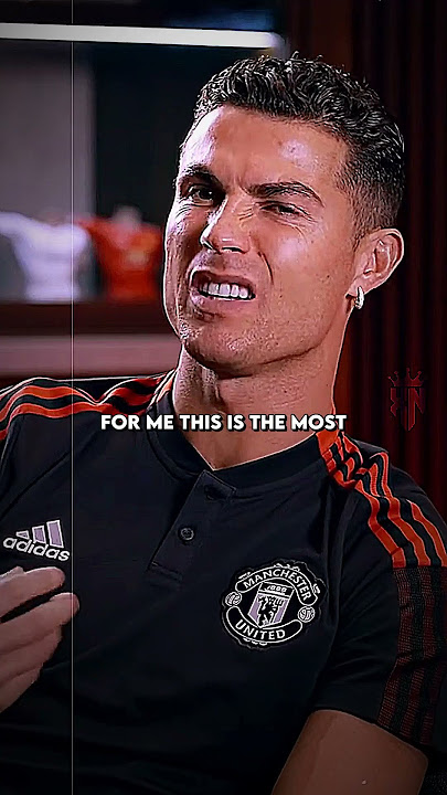 Ronaldo with Sir Alex Ferguson about his father Interview #4k #edit #ronaldo #siralexferguson