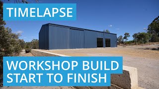 Shed Construction Video From Start To Finish