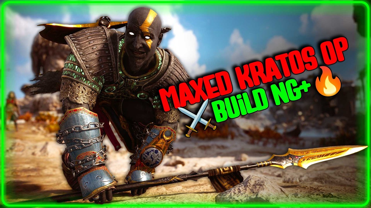 Максимальная сборка Кратоса OP NG+ | Легко победить всех берсерков, Гна и короля Хрольфа | God of...