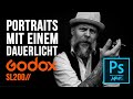 Knackiges Portrait Shooting mit dem neuen GODOX SL200:: Dauerlicht