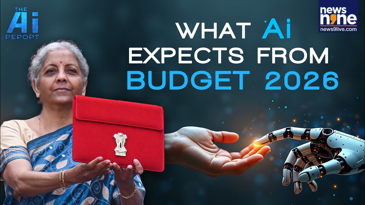 BUDGET 2026| AI REFORMS FOR MSMES | DEEP TECH, CLOUD, DATA-CENTRE INCENTIVES| AI SKILLING| NEWS9