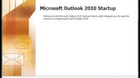 How to Set Up Microsoft Outlook 2010  Email Configuration Guide