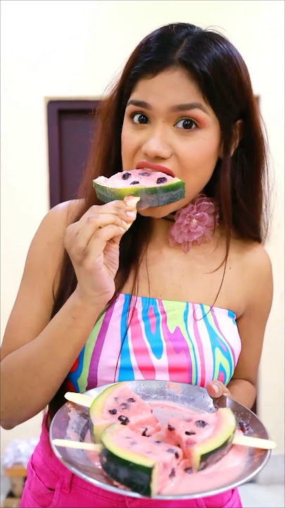 OMG😱! Make Watermelon Icecream Like This | Best Watermelon Icecream#shorts #icecream