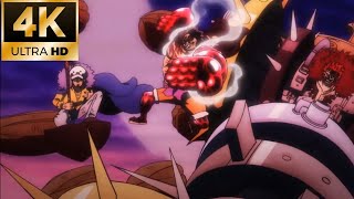 The Worst Generation Vs Kaido English Dub (4K) One Piece