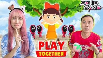 Chị Vê Chơi Squid Game Cùng Anh Đức Trong Play Together | Trò Chơi Con Mực | Vê Vê Official