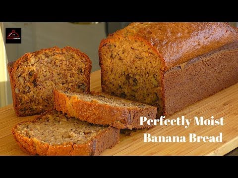 Perfect Banana Bread certified by my FUSSY HUSBAND - کیک کیله / موز