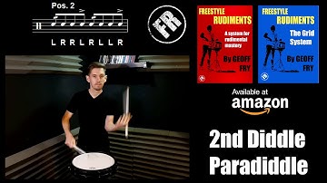 Demonstration of 2nd Diddle Paradiddle in Pos 2