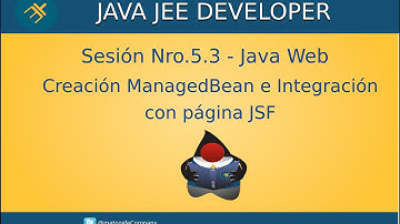 Curso de Java Web - Sesión Nro.5.3 - Creación Managed Bean e Integración Página JSF