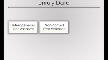 Assumptions of the General Linear Model, Introduction (Module 2 6 1)