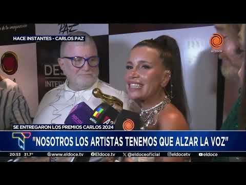"No hay que desfinanciar la cultura": Florencia Peña tras ganar el Carlos de Oro con Mamma Mía