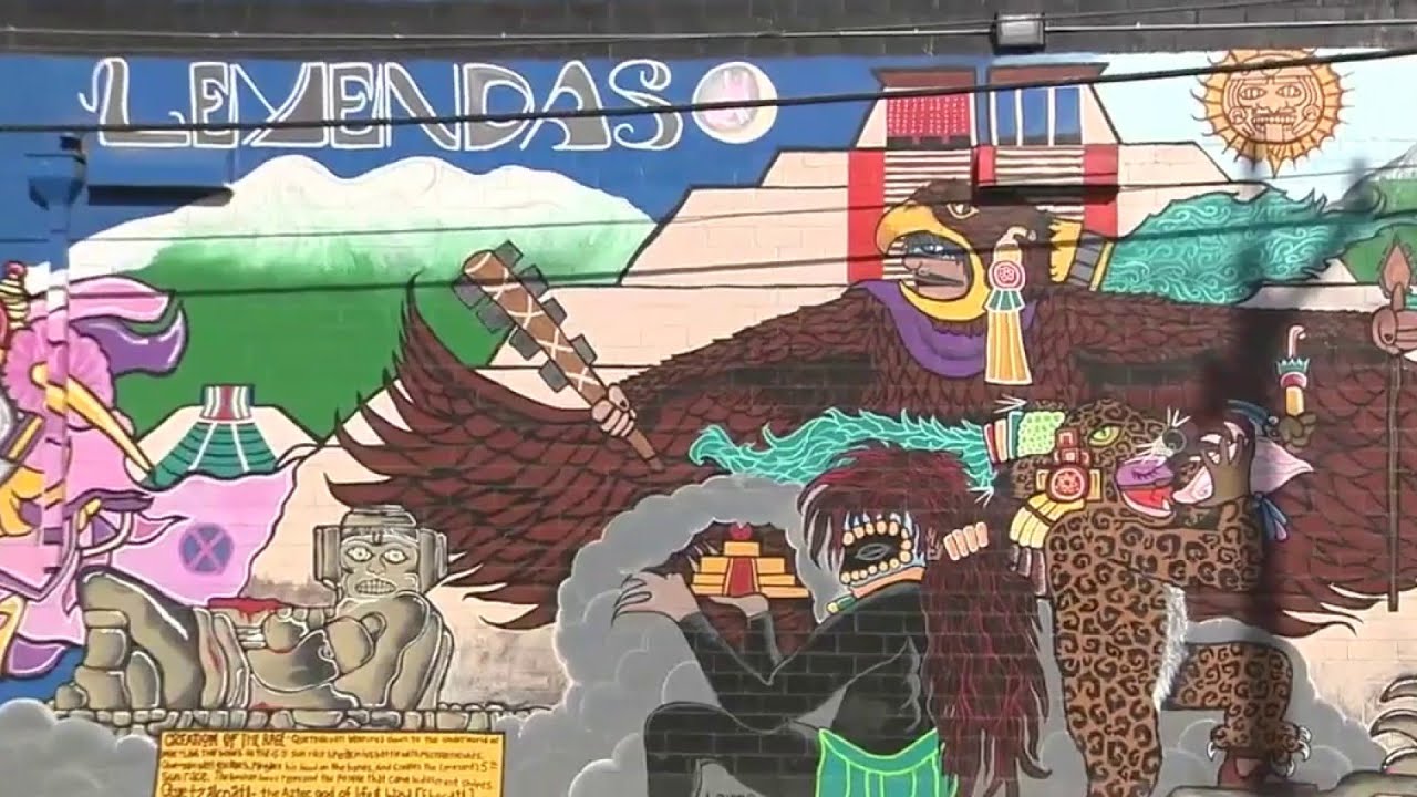 West Side mural aimed at connecting Mexican Americans to their