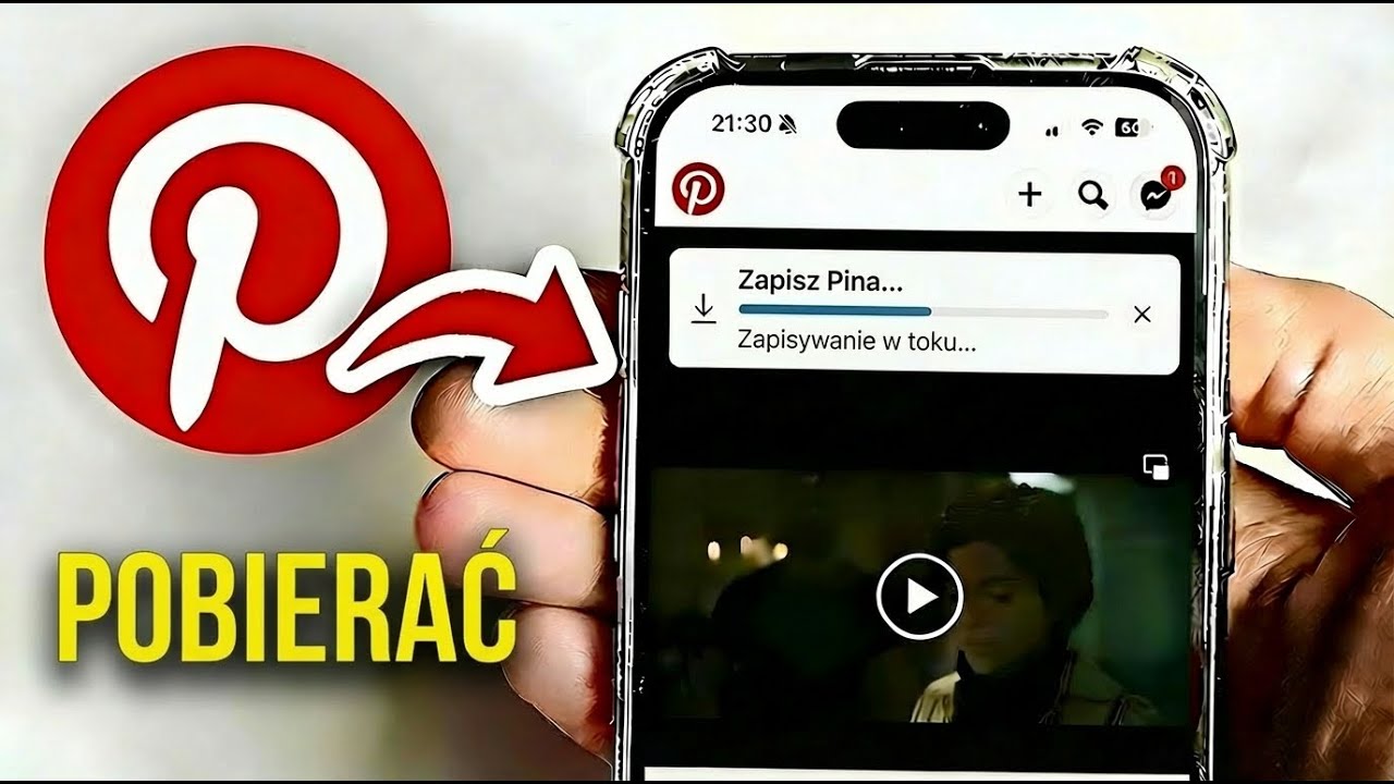 Jak POBRAĆ FILMY z Pinterest na iPhone i Android | Zapisz Wideo z Pinterest