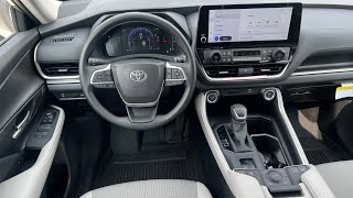 2025 Toyota Grand Highlander LE Complete Button Tutorial