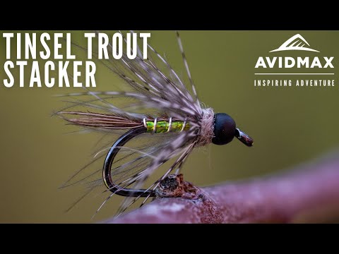 How to Tie the Tinsel Trout Stacker fly tying video