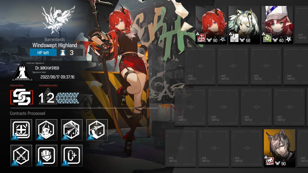 CC#7 Day 9 - Windswept Highland Max Risk 12 with 4 ops