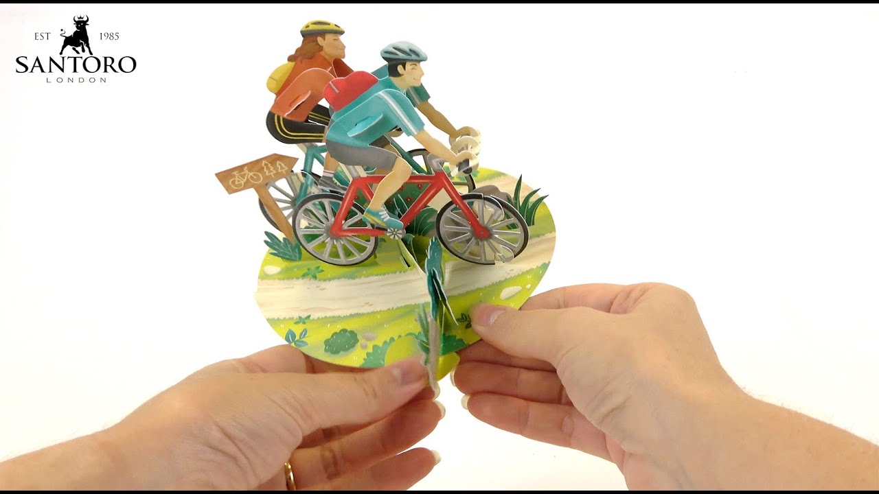 Santoro 3D Pop Up Pirouettes PS106 - How To