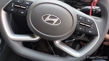 Hyundai creta 2024 June steering Cruze control and  volume button Installation