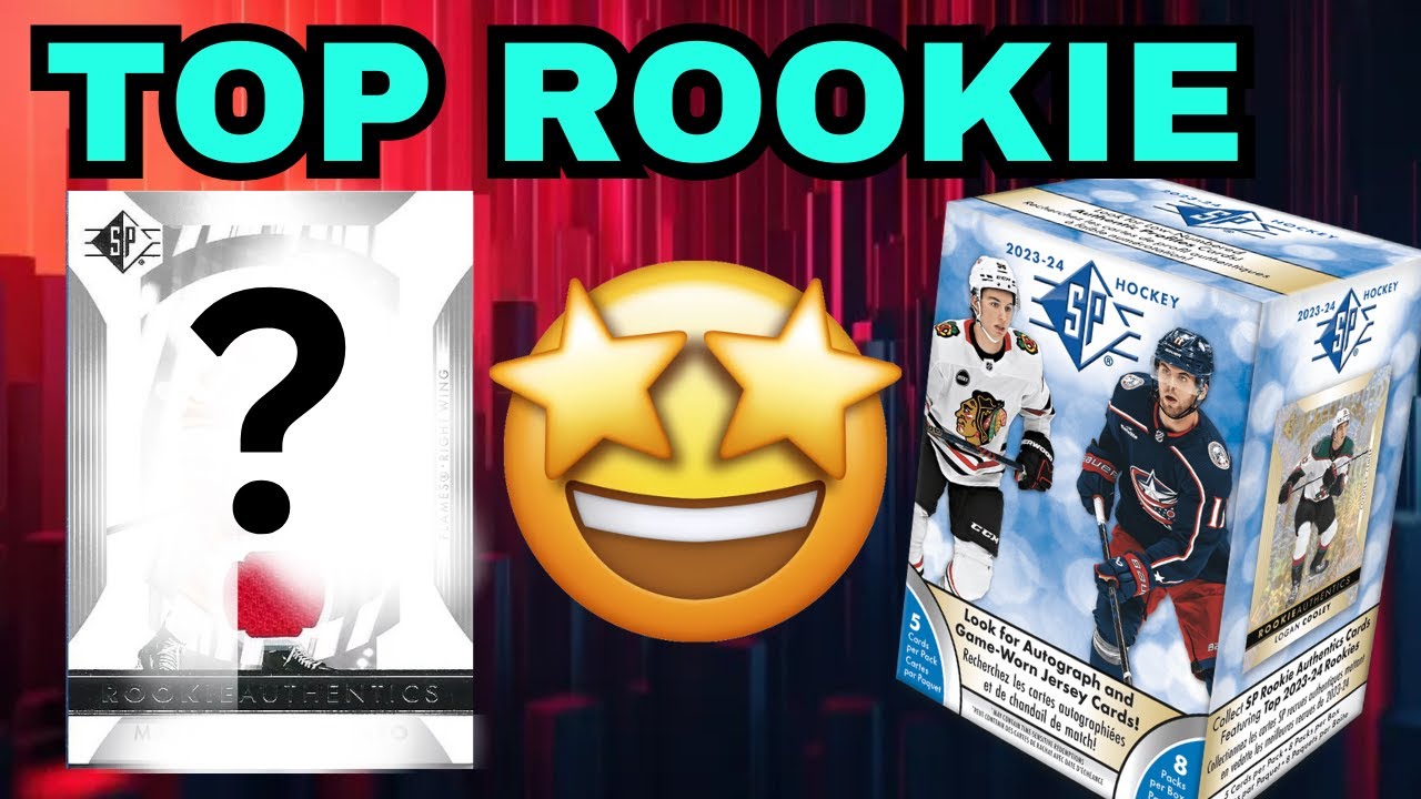 TOP ROOKIE MATERIALS!! 2023-24 UPPER DECK SP HOCKEY BOX BREAK! - YouTube