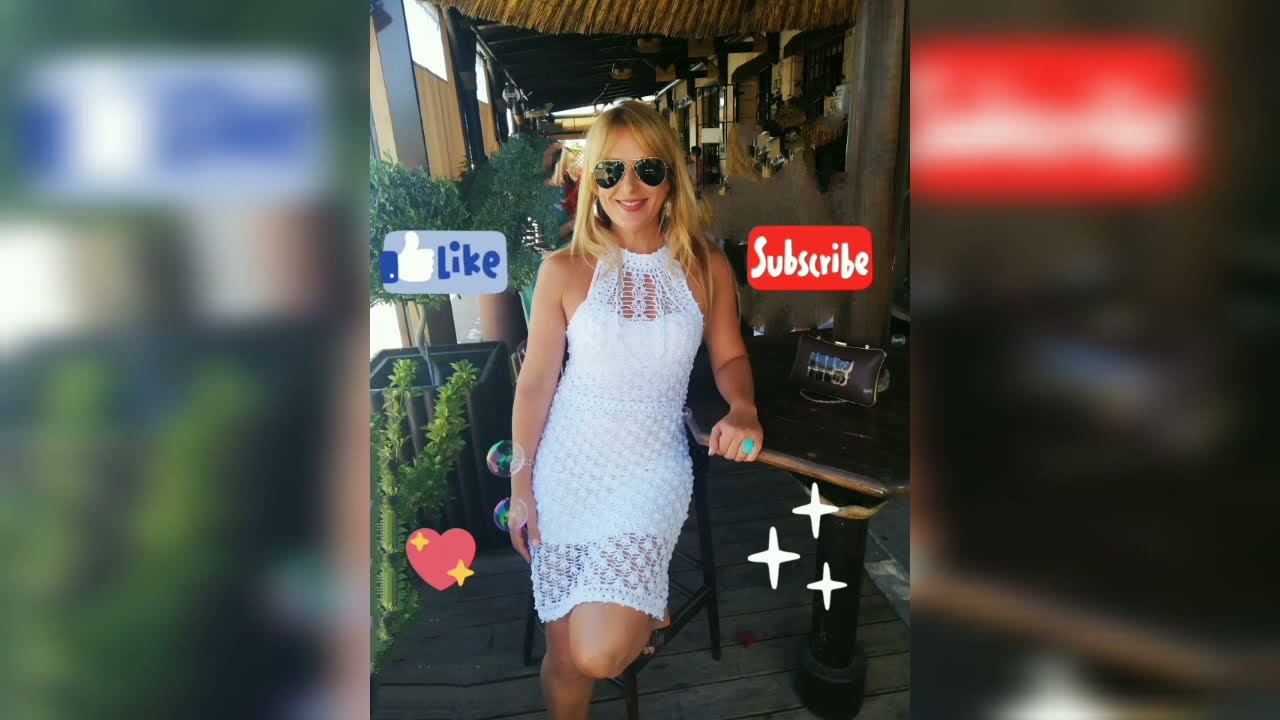 Vestido Corinna a Crochet Parte 3 de 4 (Inspirado en Vanessa Montoro)