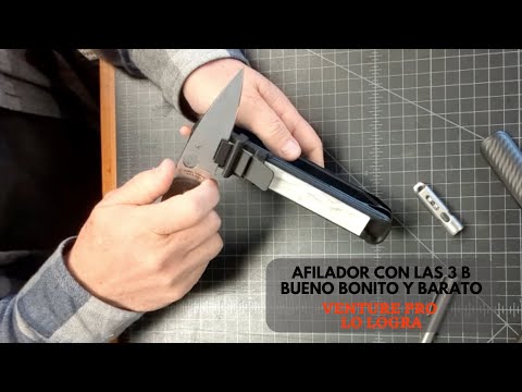 Afila cuchillos preciso, rápido y barato. Wiked Edge VENTURE