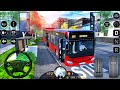 New bus simulator 2023 by ovilex  real coach bus driving in city  android gameplay