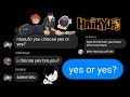 haikyuu texts - yes or yes ?