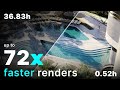 Render animations faster using ai
