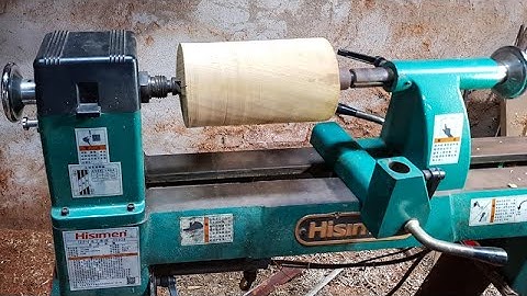 Woodturning - Gooseneck wooden vase-Tiện gỗ bình gỗ cổ ngỗng