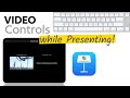 Video Controls While Presenting With Keynote On IPad 