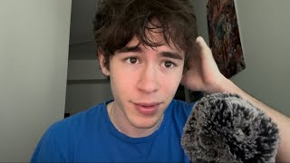 asmr while my hair dries