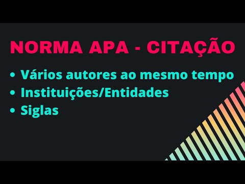 Vídeo: Como criar um artigo: 13 etapas (com fotos)