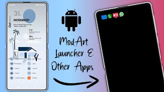 Modern Style Launcher | Best Launcher For Android 2024 | Customization Apps For Android | Priyesh screenshot 2