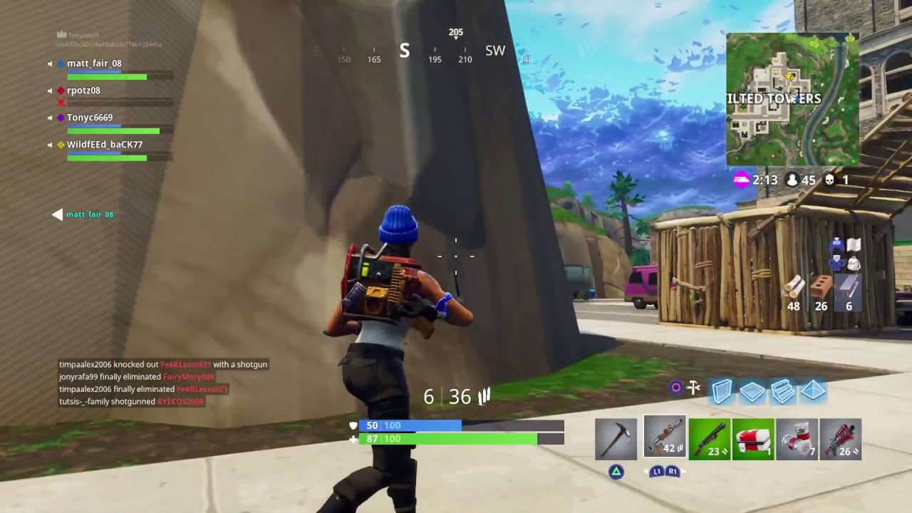 Tonyc6669's Live fortnite