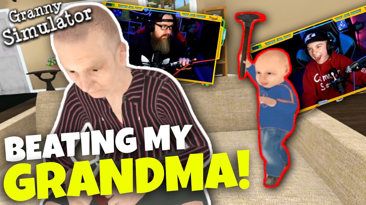 DRUNK GRANNY VS BRATTY TODDLER! - Granny Simulator