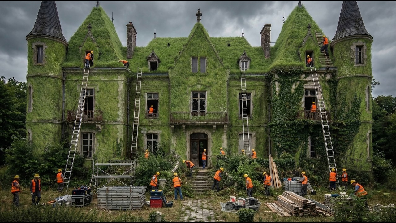 We Turned This Abandoned Palace Into a Royal Dream Mansion - Full Transformation